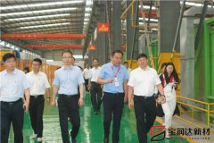 新闻快讯|宝丰县县委书记、县长许红兵率考察团莅临宝润达参观调研